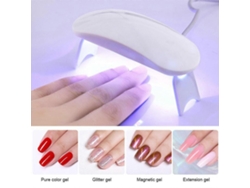 Lámpara de fototerapia para uñas de 6 W con sensor inteligente. Minimáquina de fototerapia para uñas. Ly Ebike.