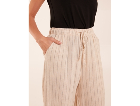 Pantalones de Mujer BLUE VANILLA Wide Leg Gris (M)