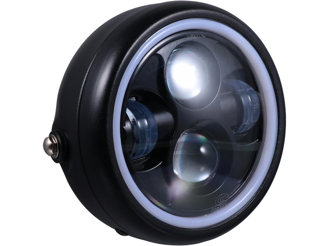 Faro Led Retro Impermeable De 1 Pieza Para Conducción Nocturna Y Condiciones Climáticas Adversas.