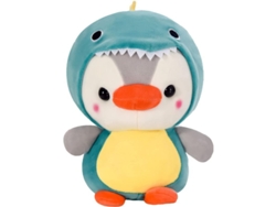 Dinosaurio Pingüino De Peluche, Lindo Regalo De Cumpleaños 25cm (dinosaurio Azul)