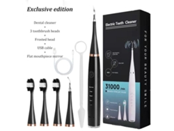 Irrigador bucal Escalador dental eléctrico portátil De-sarro para limpieza bucal-Negro DIGITALLAB