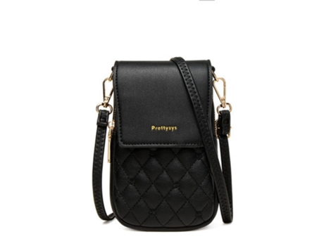 Bolsa crossbody para telefone, bolsa de ombro, bolsa, bolsa Negro