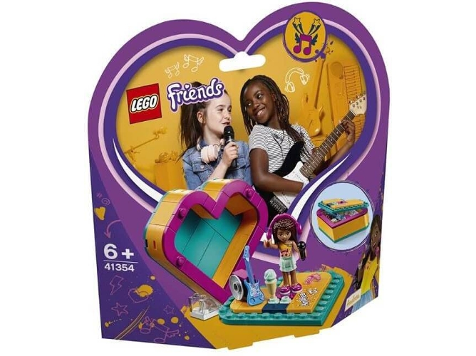LEGO Friends: Caja Corazón de Andrea (Edad Mínima: 6 - 84 piezas)