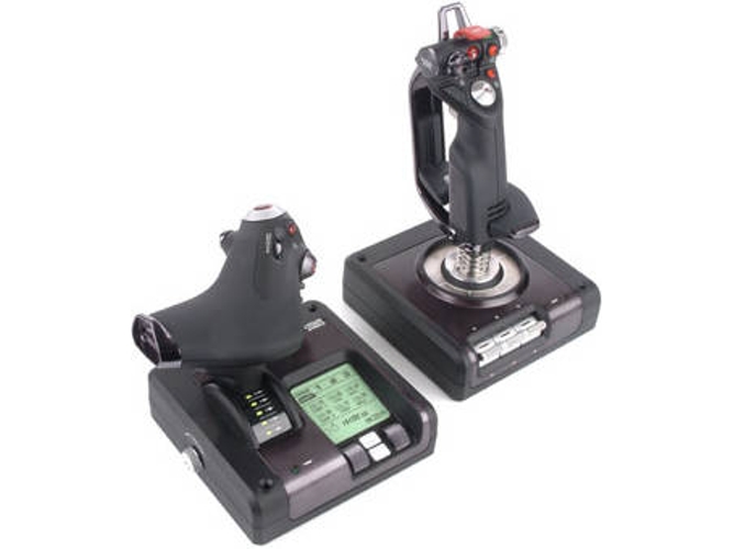 Mando Multiplataforma LOGITECH X52 Pro Flight Control System Negro