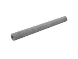 Malla de alambre para gallinero 25x1.5 M Acero galvanizado Plata Lovely Home