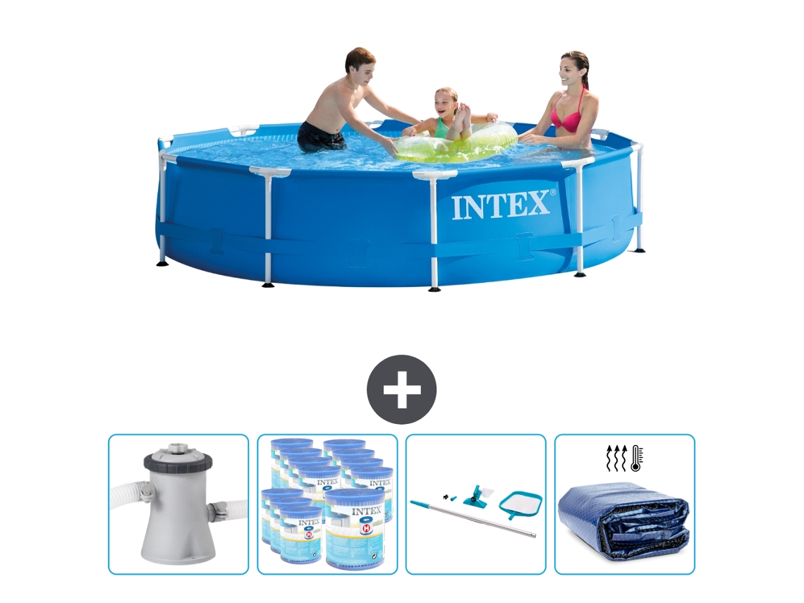 Piscina Tubular INTEX 28202GN-CB93 (4485 L - 305x76cm)