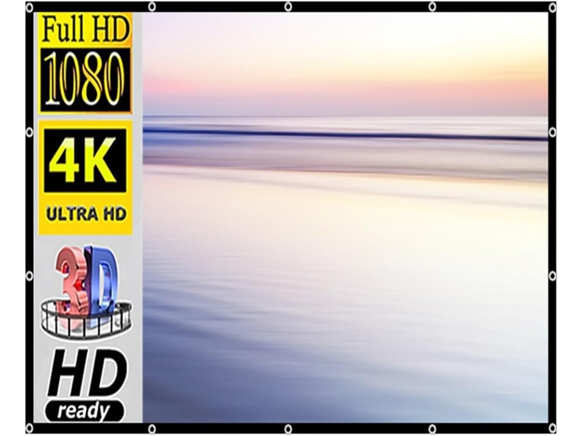 Pantalla De Proyección, Accesorios Para Pantalla De Proyector Hd, Pantalla De Proyector Portátil Para