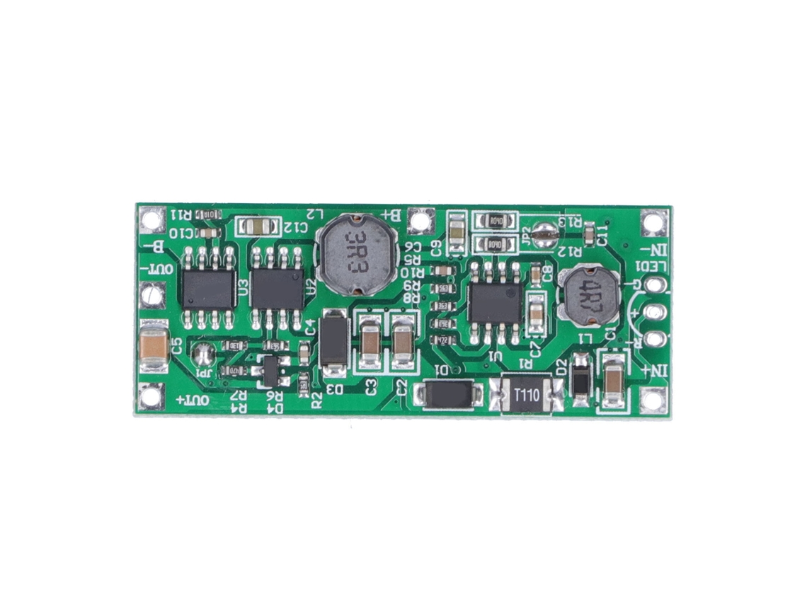 Módulo Ups De Resina Fenólica Con Protección Contra Polaridad Inversa De Entrada De 3,7 V Para Routers De 12 V.
