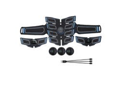 Estimulador Muscular Ems, Entrenador De Músculos Abdominales, Masajeador Reafirmante De Músculos Abdominales, Cinturón De Cintura