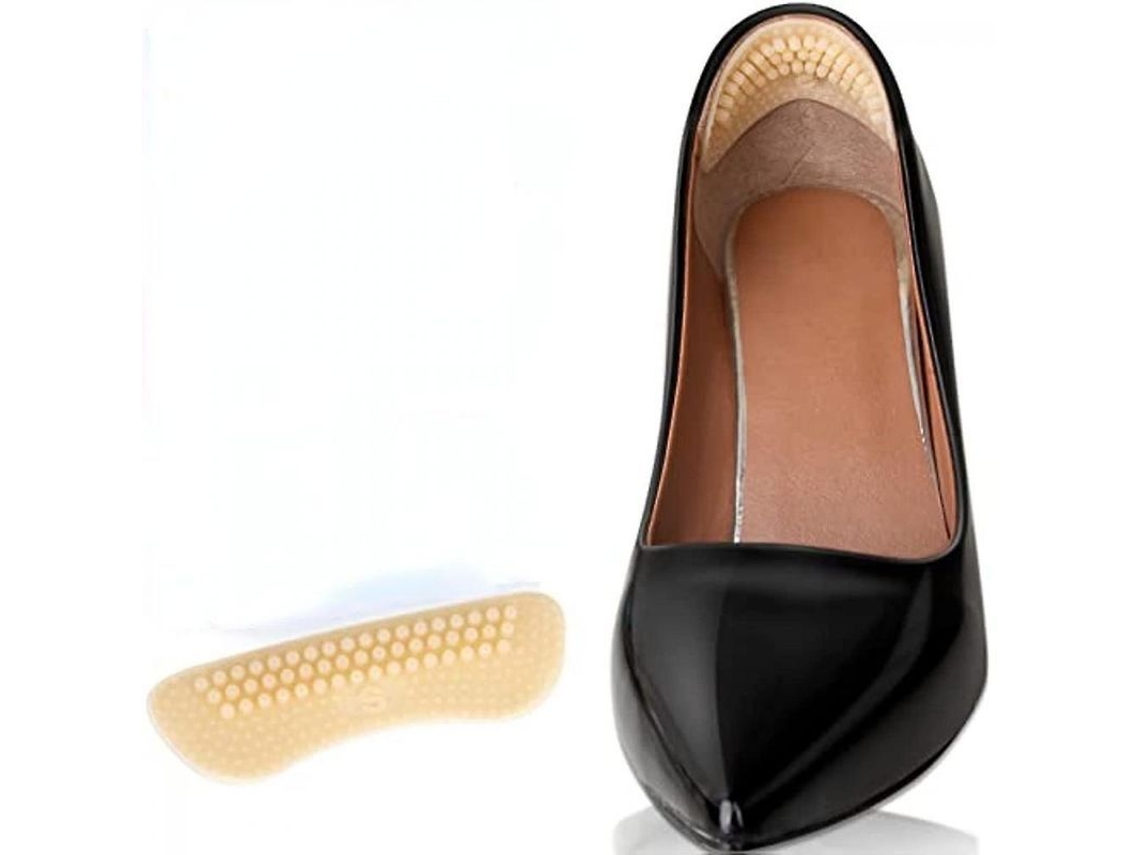 Almohadillas De Silicona Para Tacones Altos, 5 Pares, Antideslizantes, Previenen Ampollas Y Ajustan Zapatos Sueltos.