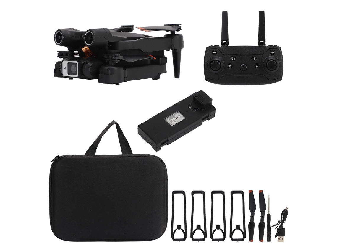 Dron Rc Con Cámara Hd 4k, Evasión De Obstáculos, Posicionamiento De Flujo Óptico De 4 Lados, Minidron Plegable Para Niños De 14 Años En Adelante, Con Batería Dual.