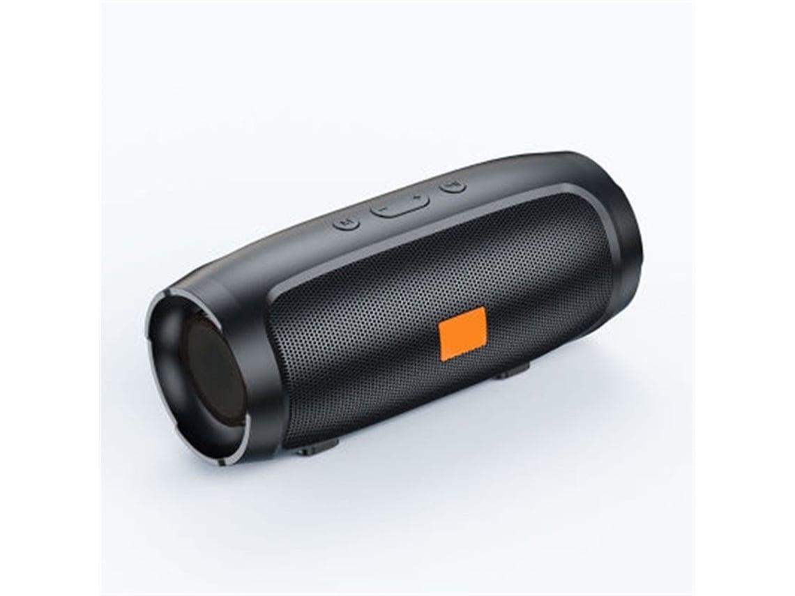 Altavoz Bluetooth Portátil, Radio Fm Estéreo, Subwoofer Inalámbrico, Color Negro.