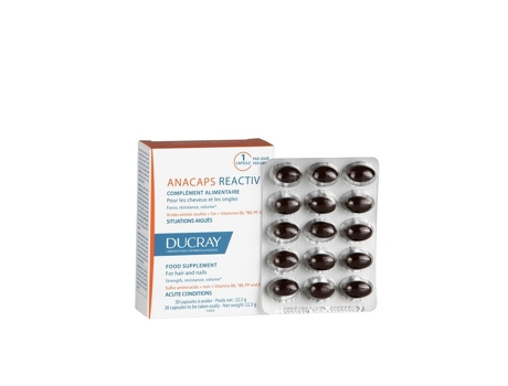 Complemento Alimentar DUCRAY Anacaps Reactiv (30 cápsulas)