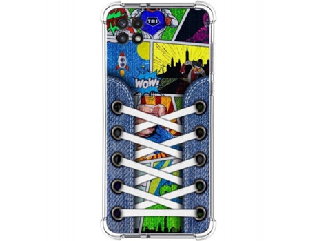 Carcasa Samsung Galaxy A22 5G TUMUNDOSMARTPHONE Dibujos Antigolpes Multicolor