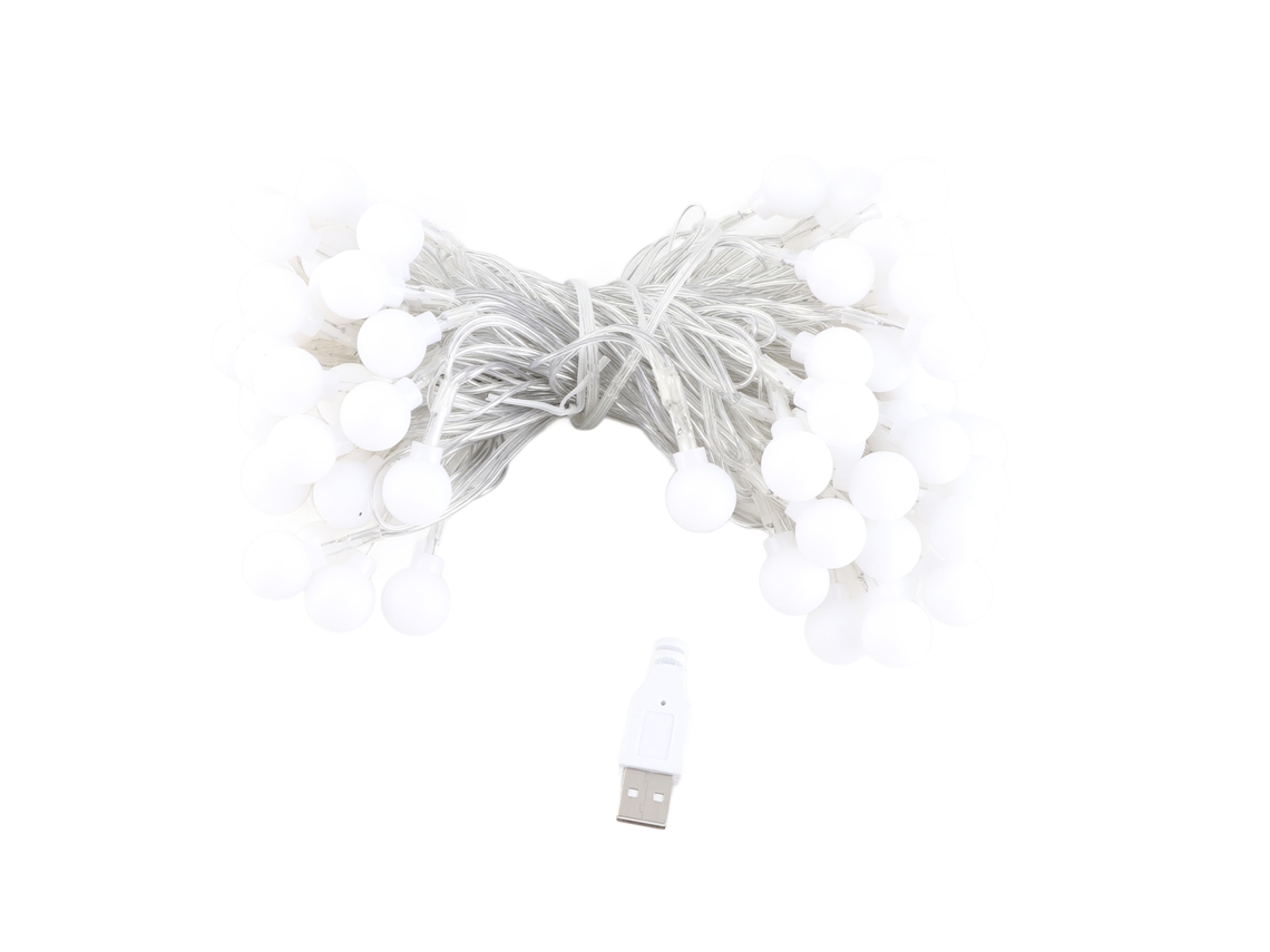 Rebe-luz De Cadena Usb Para Decoración De Habitación, Fiesta, Camping Al Aire Libre Y Colgante Decorativo