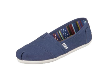 Alpargatas TOMS Mujer Material Sintético (37,0 eu - Azul)