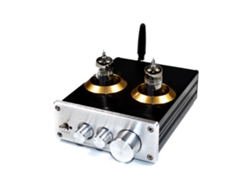 2026-preamplificador De Tubo De Vacío 6j5 Con Bt Y Ajuste De Volumen, Grave Y Agudo Para Home Theater
