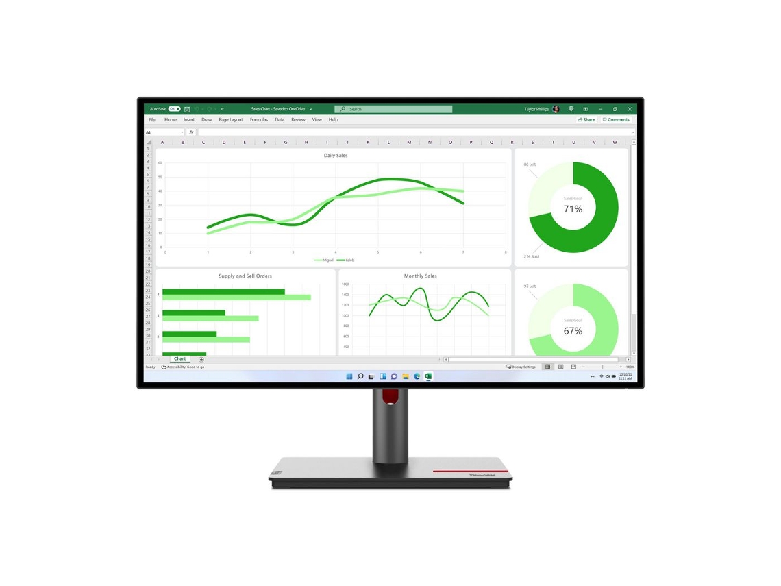 P27q 30 27,0 Qhd IPS 350 cd/m2 Lenovo