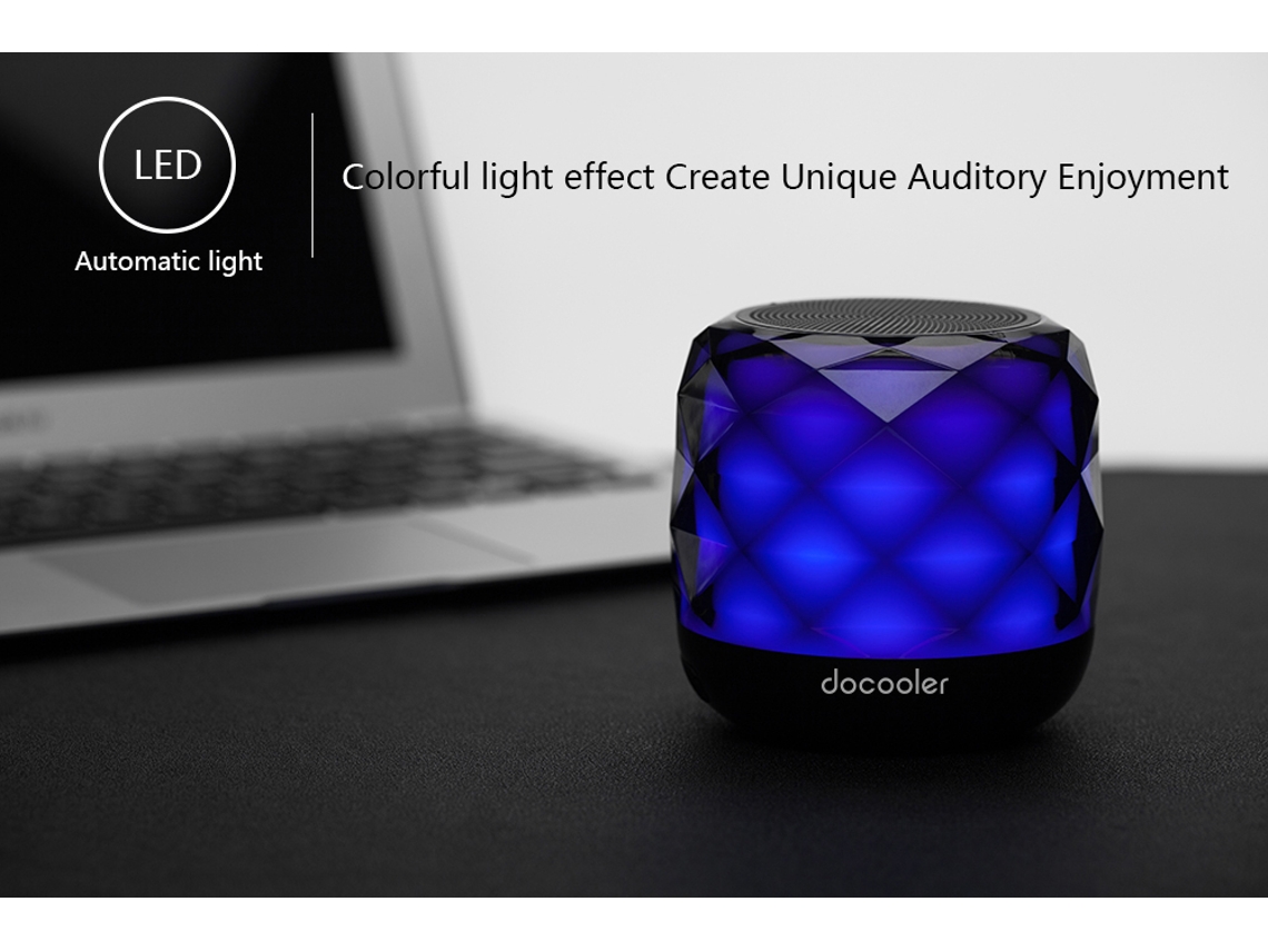 Altavoz Bluetooth Inalámbrico Docooler Rbs-f1 Reproductor De Música Portátil De Sonido Estéreo Inalámbrico