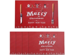 2026altiro-juego De 4 Servilletas Navideñas Lavables De Pvc Para Mesa, Cocina, Decoración Del Hogar O Como Regalo.