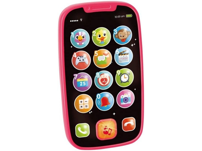 Smartphone DISFRAZZES Infantil (14 cm - Rosa)