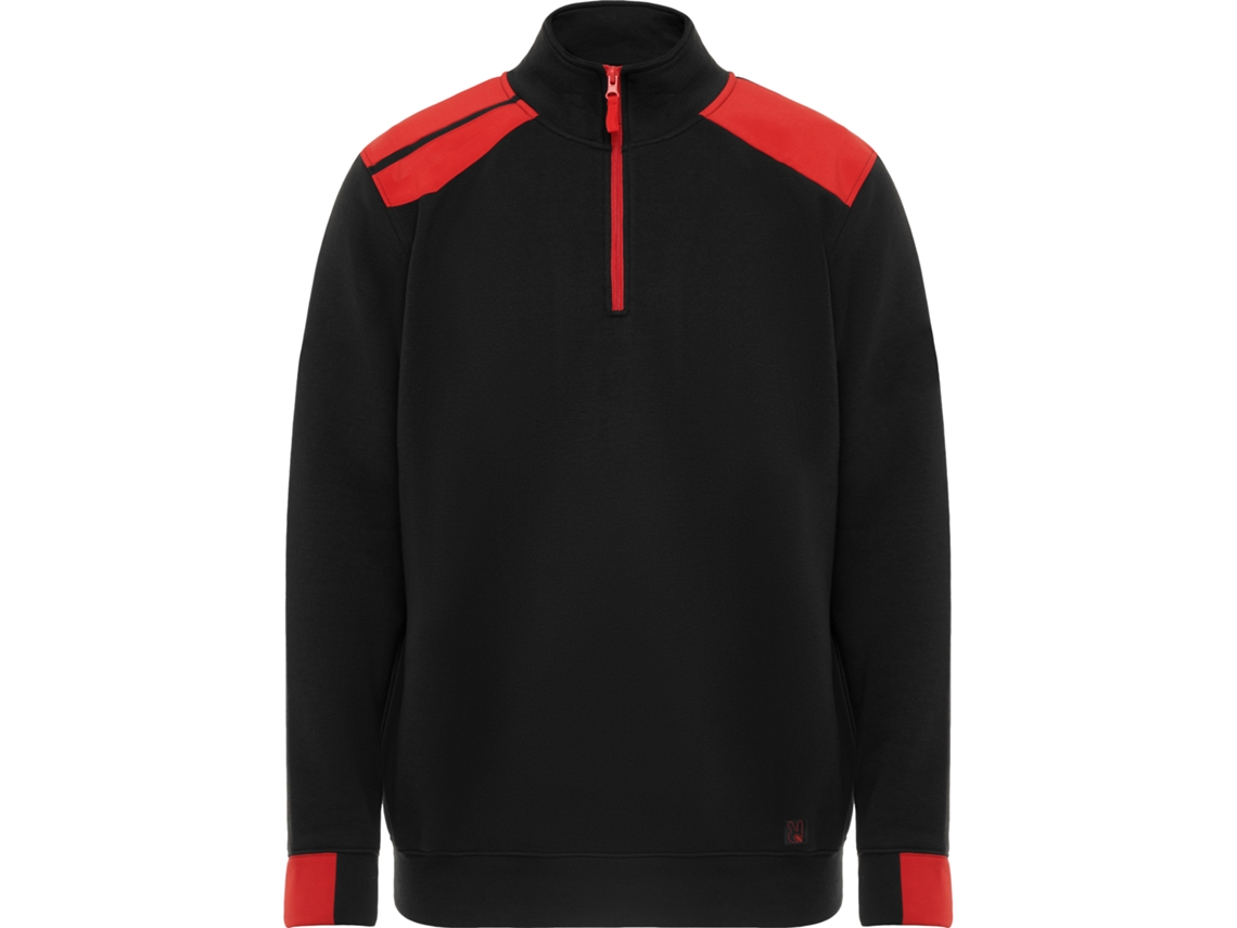 Chaqueta de Servicios para Unisex ROLY Cremallera Combinada Negro (Talla: XL)