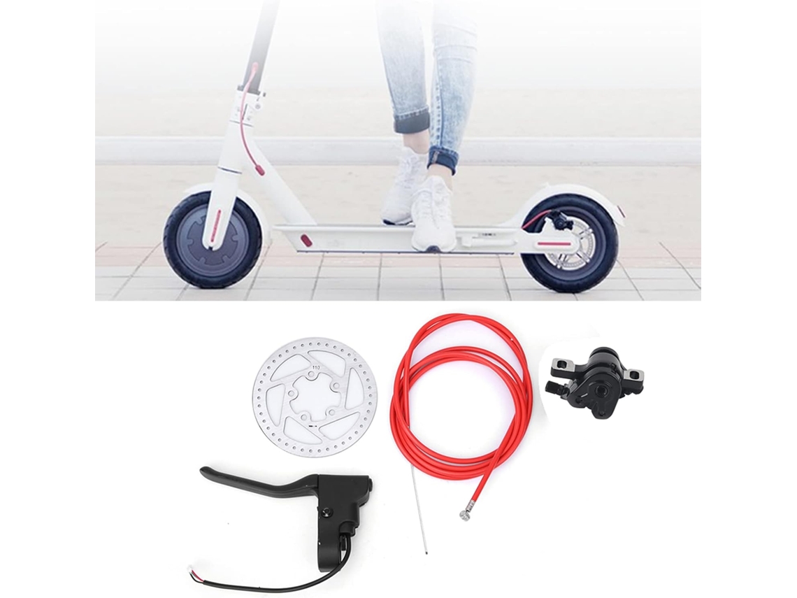 Juego de frenos de disco de metal duraderos para patinete eléctrico, kit de accesorios para M365 Par Gokoco