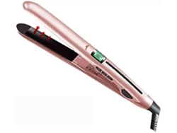 Mini plancha de pelo para cabello húmedo y seco con pantalla LCD, alta resistencia al calor, Yunzii