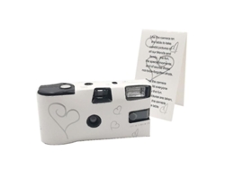 Cámara Desechable De Película Con Flash, 16 Fotos, Para Fiestas, Regalos, Bodas Y Aniversarios.
