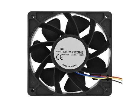 HURRISE Reemplazo del ventilador de refrigeración de 4 pines para Antminer S7 S9