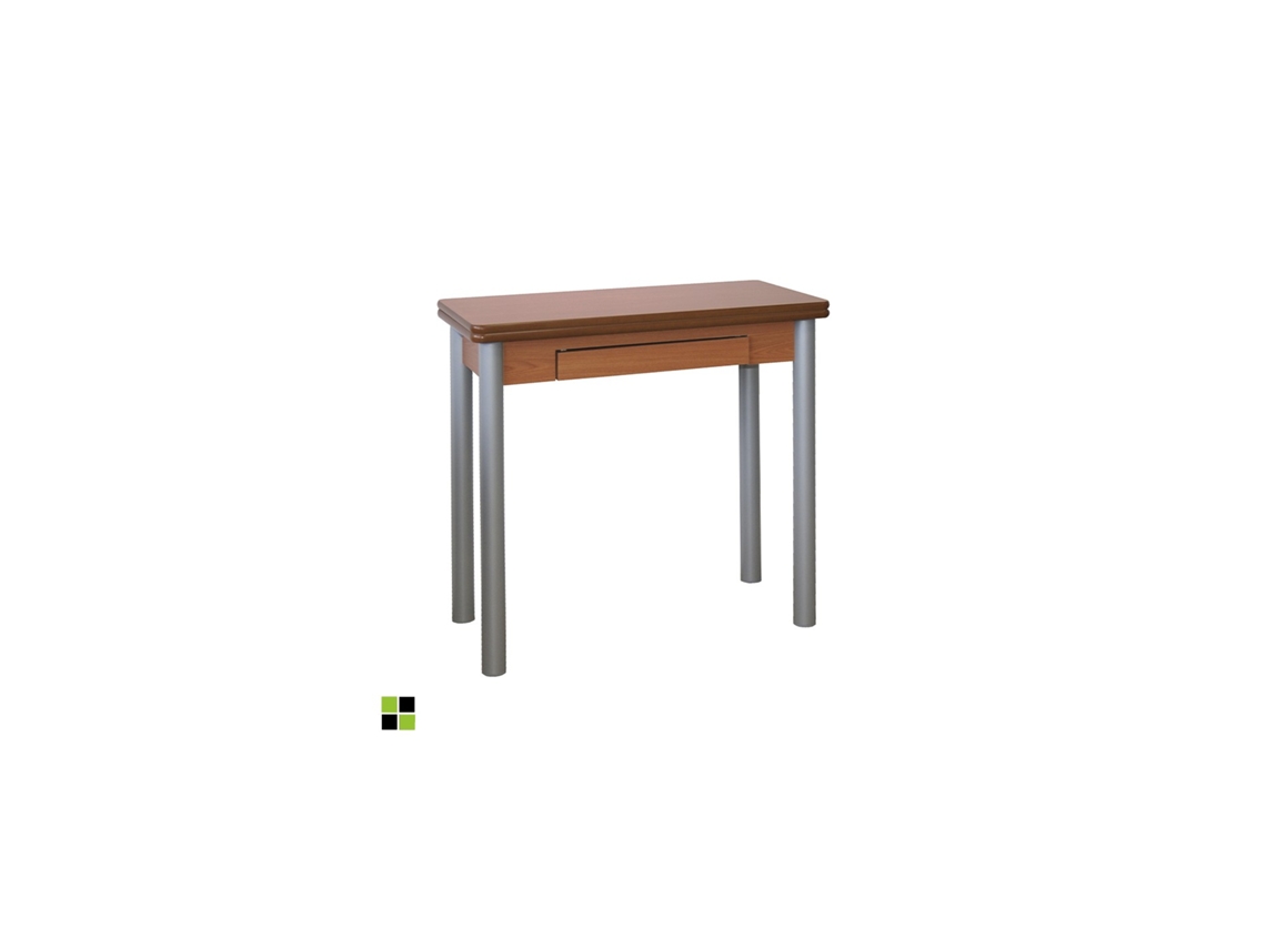 Mesa Cocina Extensible Madera Ribeta MOMMA HOME (Cerezo - Aglomerado -80x40/80x78 cm)