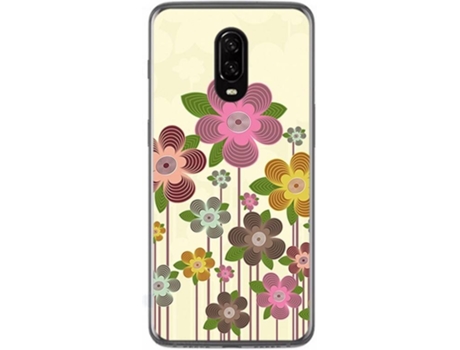 Carcasa OnePlus 6T TUMUNDOSMARTPHONE Primavera En Flor Multicolor