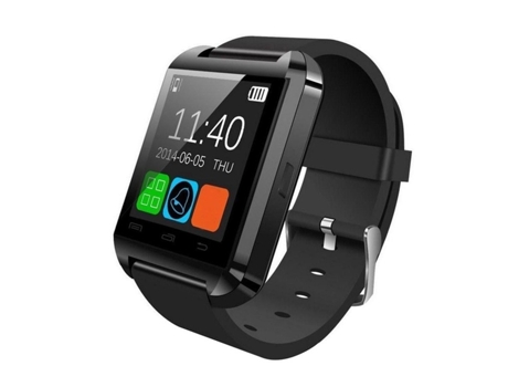 Smartwatch Reloj de pulsera inteligente portátil multifuncional Bluetooth V3.0 + EDR (negro)