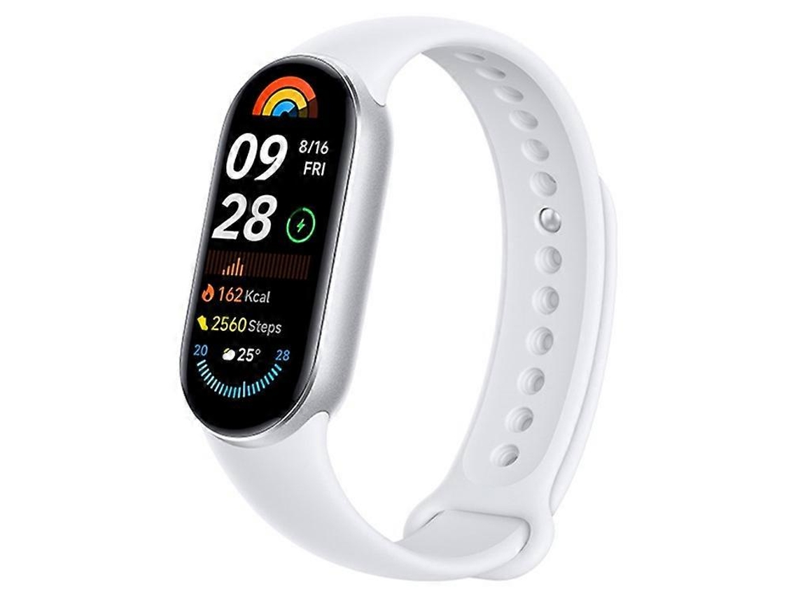 Pulsera inteligente Xiaomi Smart Band 9 versión global con pantalla AMOLED de 1,62 pulgadas y monitorización de salud (Facpoet)