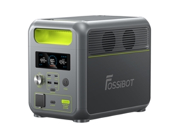 Estación de Energía Portátil FOSSIBOT F1200 1024Wh Capacidad 1200W 3 Modos de Luz Led Protección Bms 4000+ Ciclos