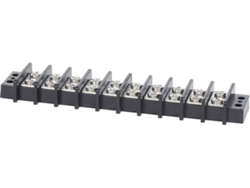 Tomada Elétrica BLUE SEA Terminal Block 65A 10 Circuit Negro
