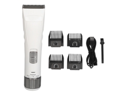Tijera Eléctrica De Pelo Recargable Con 4 Peines Guía Para Peluquería Y Corte De Cabello