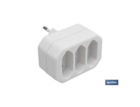 Adaptador 3 vias frontales (10a)
