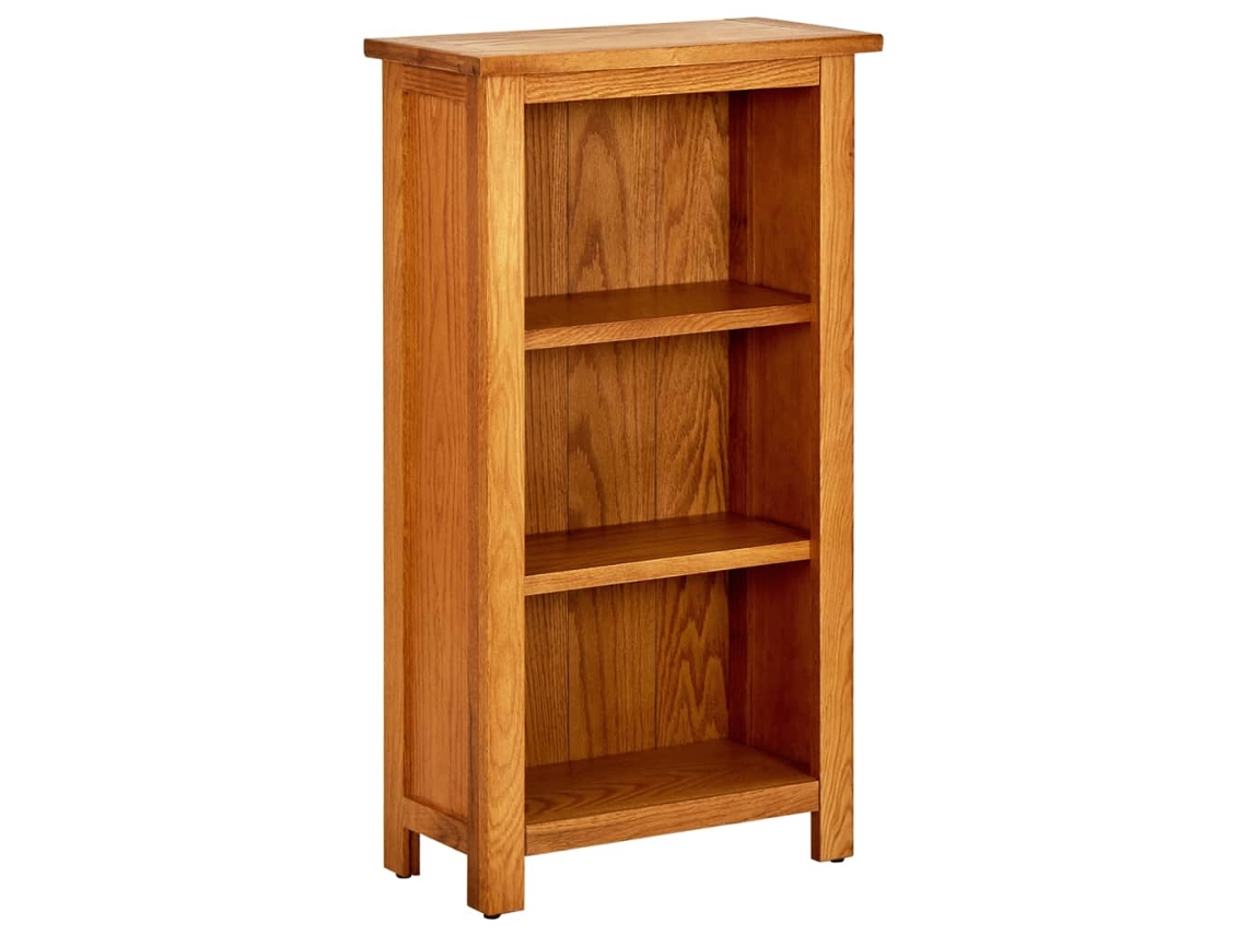 Estante Divisoria 45X22,5X82 Cm Madera Roble Maciza