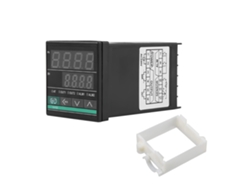 Controlador de temperatura digital inteligente CA 220 V, salida de relé de 4-20 mA, 0-400 ℃