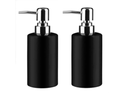 2026-dispensador De Jabón Reutilizable Para Cocina, Baño Y Lavabo (negro, 2 Piezas)