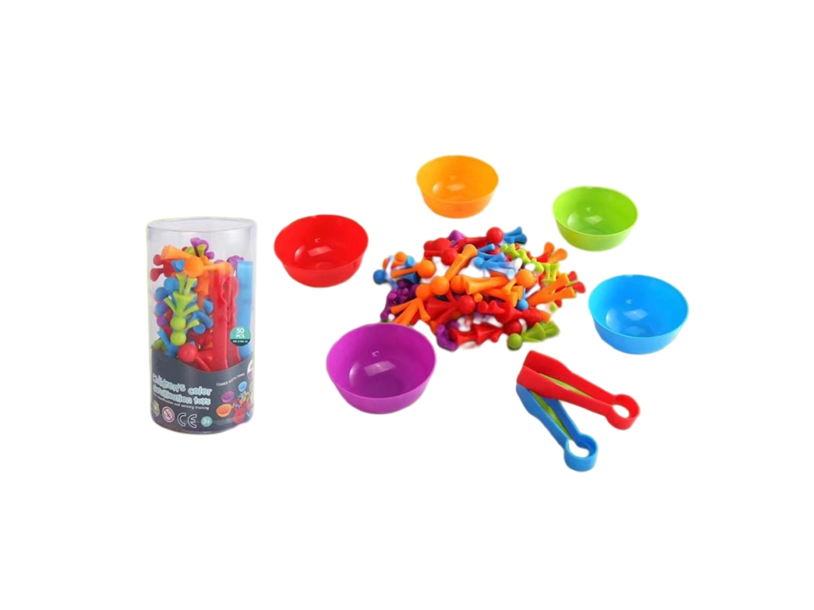 Dan26-juego De Juguetes De Conteo Arcoíris Juguetes Educativos Para Niños Juguetes De Aprendizaje Cognitivos Regalo Para Niños