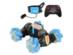 Panoona 2.4G 4WD RC - Coche acrobático eléctrico con control remoto, joystick, control por gestos y 2 baterías recargables
