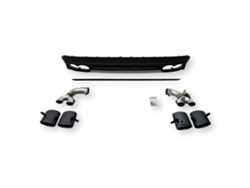 Difusor trasero Heico Volvo XC60 + terminales de escape Polestar T6 T8