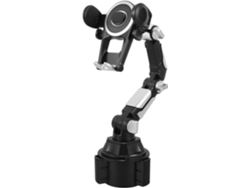 Suporte Para Celular Veicular Com Braço Ajustável E Rotação De 360 Graus.
