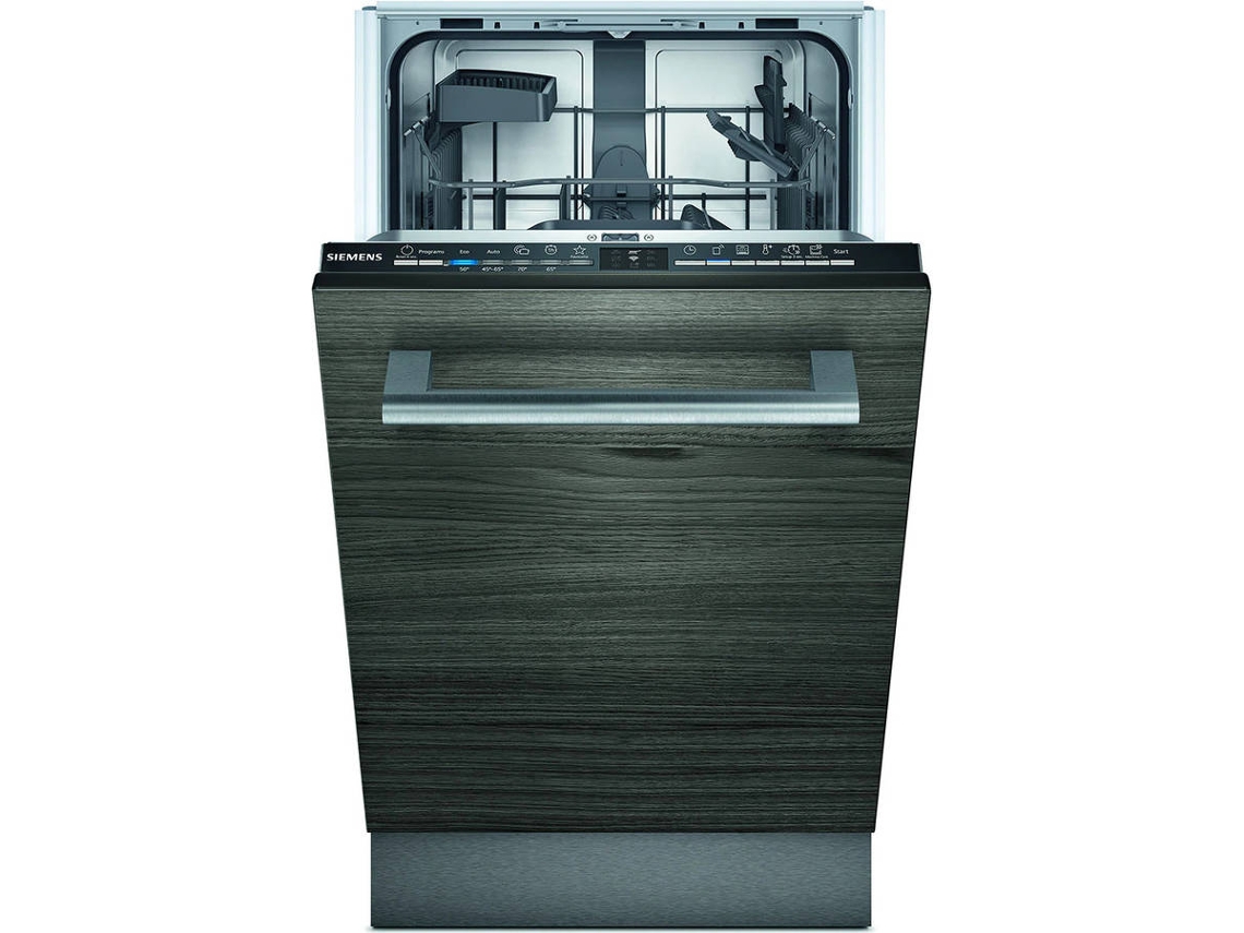Lavavajillas Integrable SIEMENS SR61HX12KE (9 Cubiertos - 45 cm - Panel Negro)