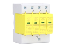 Dispositivo Protector Contra Sobretensiones De 4 Puntos Y 420 V Ca Para Riel De 36 Mm, Uso Residencial, Ip20