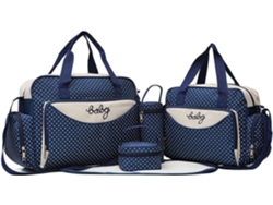 Bolso Tote Multifuncional Para Mamá, Ligero Y Con Correa Para El Hombro Estampada.