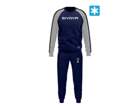 Chándal para Hombre GIVOVA (L - Gris)