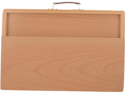 Tablero De Dibujo De Madera Para Artistas, Tablero De Pintura Portátil Con Mango Cómodo.